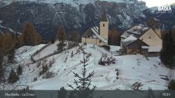 Pista La Crusc con l'omonimo monte m.2045