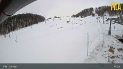 Partenza della seggiovia Couis 2, vista su Grimod 2157 m.