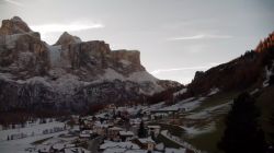 Webcam Corvara, Colfosco il Sassongher 2.665 m, e gruppo del Sella