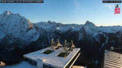 Webcam Arrivo funivia Ciampac