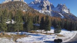 Webcam Lago Antorno e Tre cime di Lavaredo