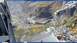 Valmalenco dall'arrivo della funivia Bernina