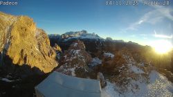 Webcam Da 2193 m. vista su Faloria e Monte Pelmo