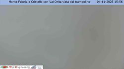 Webcam Centro Paese e Faloria dal Trampolino