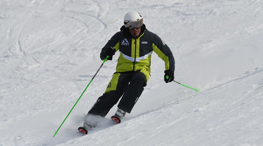 Valerio Malfatto al test di Blizzard Firebird Competition 76 (2021)