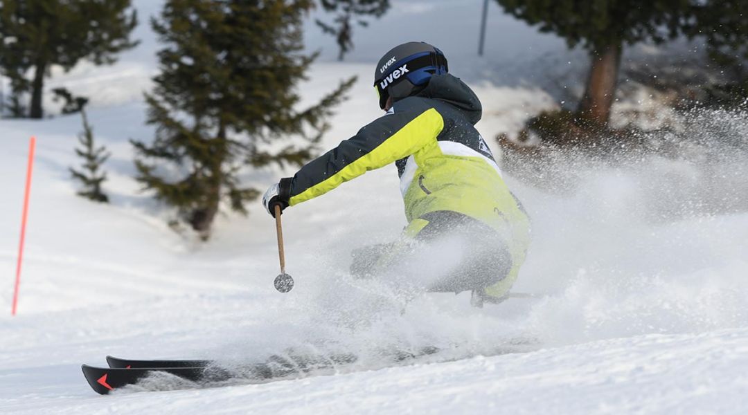 Federico Casnati al test di Dynastar Speed Zone 10 Ti Konect (2021)