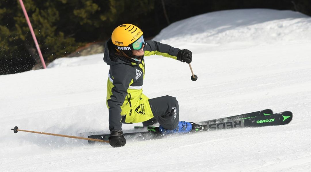 Laura Jardi al test di Atomic Redster X7 WB (2021)