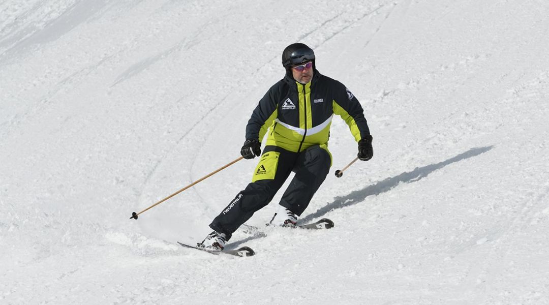 Marco Peratello al test di Nordica Dobermann Spitfire 70 PRO  (2022)