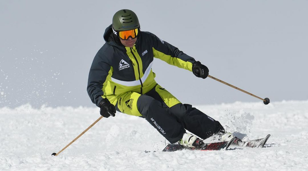 Andrea Bosetti al test di Rossignol React 10 Titanal (2021)