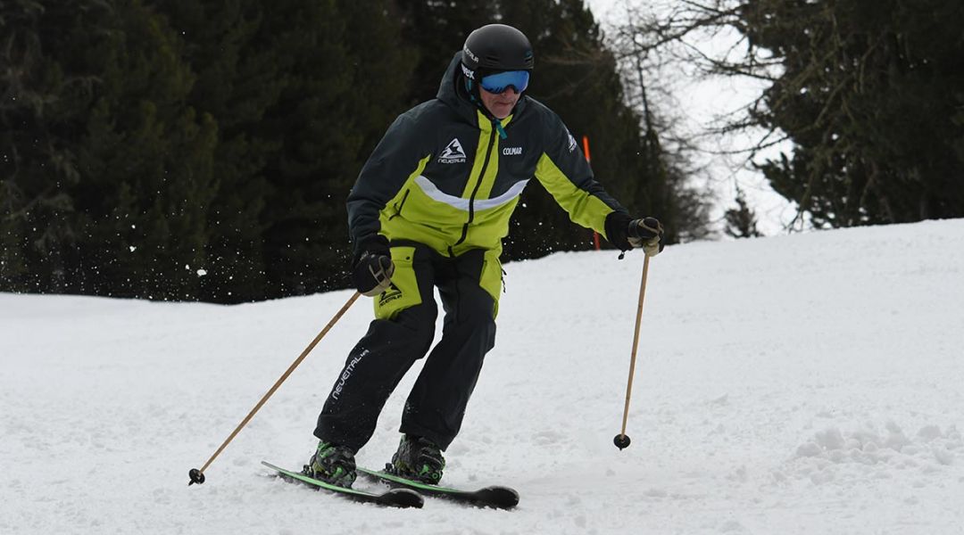 Giorgio Licastro al test di Atomic Redster X7 WB (2021)