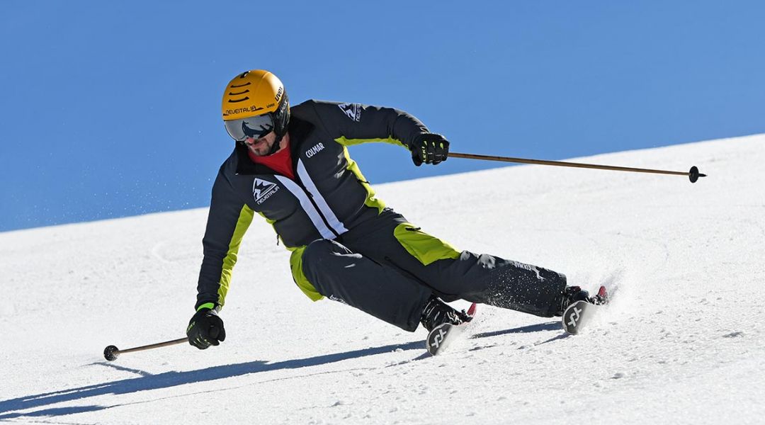 Giordano Magri al test di Volkl Racetiger RC Red (2022)