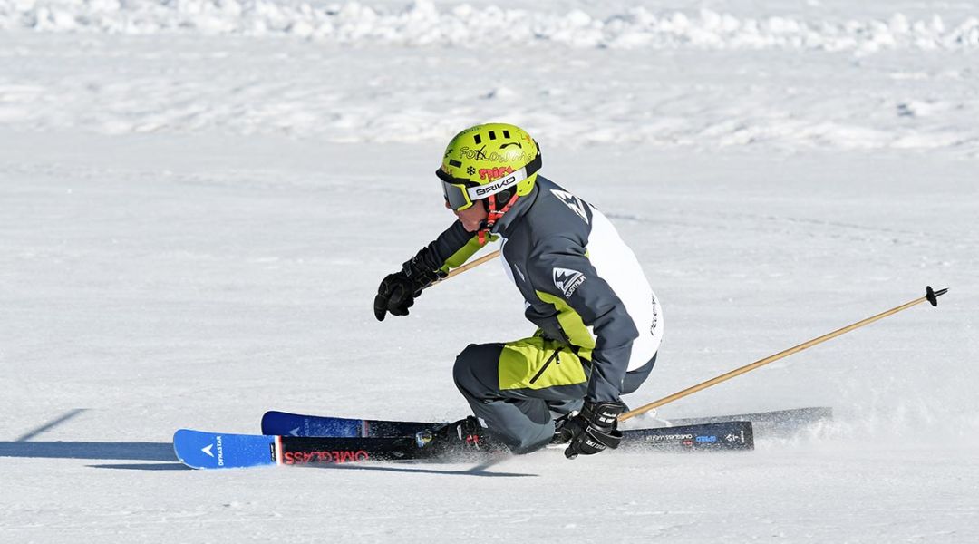 Fabio Dellavedova al test di Dynastar Speed Omeglass Master SL R22 (2021)