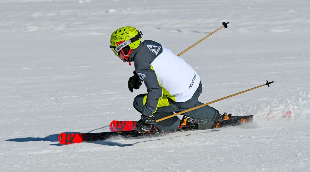 Fabio Dellavedova al test di Rossignol Hero Master M17 R22 WC (2022)