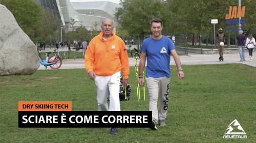 Sciare è come correre