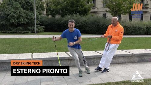 Il piede esterno pronto: un ottimo punto di partenza per una curva efficace - Dry Skiing Tech