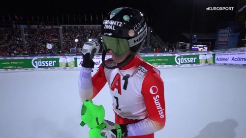 Da 8ª a 1ª, rast vince in rimonta lo slalom di flachau, il video della 2° manche