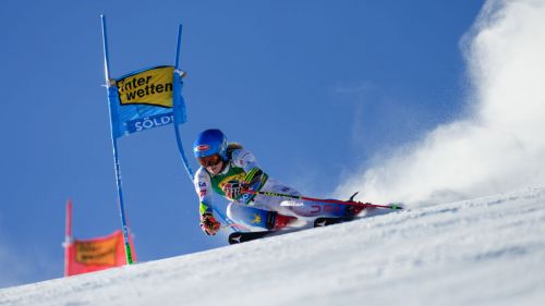 La seconda manche di shiffrin a soelden