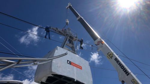 Nuova funivia del Passo dello Stelvio