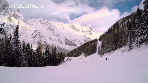 Courmayer, la Pista Internazionale collega Plan Checrouit alla Val Veny