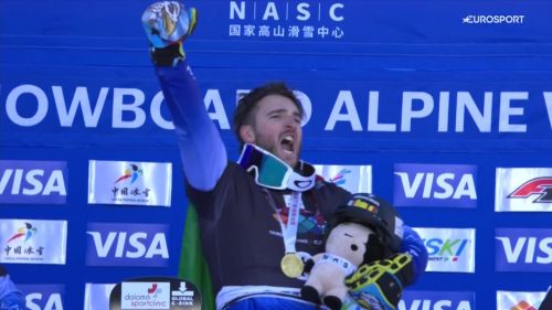 Slalom parallelo, risuona l'inno di mameli a yanqing: che gioia per bagozza e messner!