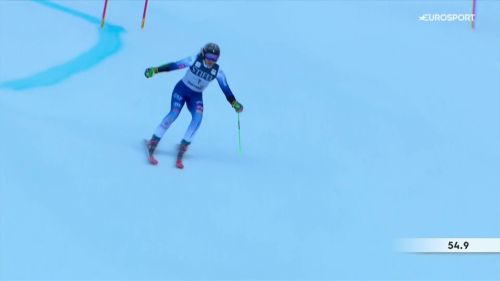 Brignone lunga di linea, ma è 2ª: la sua prima manche nell'ultimo gigante