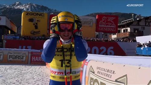 Mattia casse sulla stelvio sfiora il podio in discesa, il video