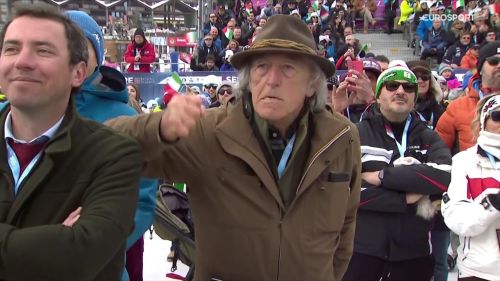 Seconda manche esaltante di sofia goggia: papà ezio esplode di gioia