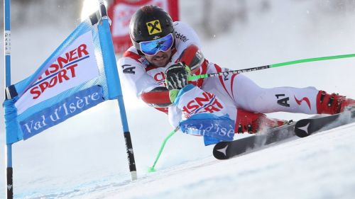 Audi fis ski world cup val d'isère - slalom di marcel hirscher