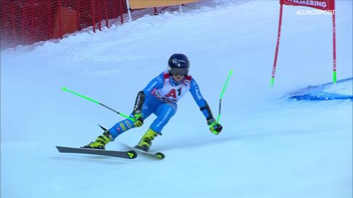 Lara della mea sempre più su: 7ª in gigante, miglior risultato in carriera. rivivi la sua seconda manche