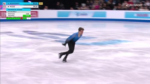 Matteo rizzo, rimonta d'argento agli europei, il video del suo programma libero