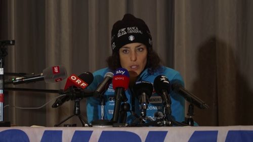 Federica brignone torna a gareggiare: il meglio della conferenza stampa in 13 minuti. aspettative, il dolore da gestire...