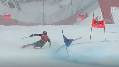 Zubcic, che numero! la seconda manche che vale il gigante di santa caterina