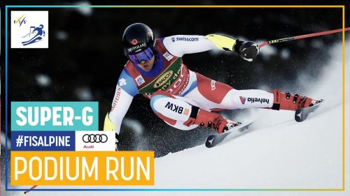 Mauro caviezel - 2nd place in val gardena super-g maschile