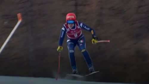 Il super-g di federica brignone, terza nella gara di val d'isere