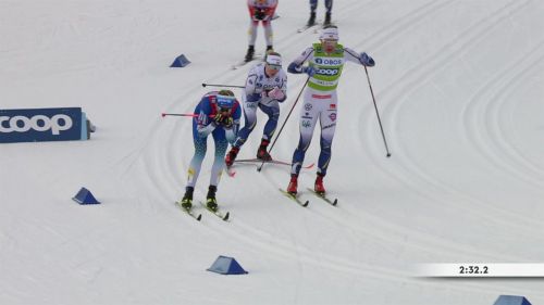 Imbattibile svahn: vince la sprint di falun, terza vittoria consecutiva di specialità