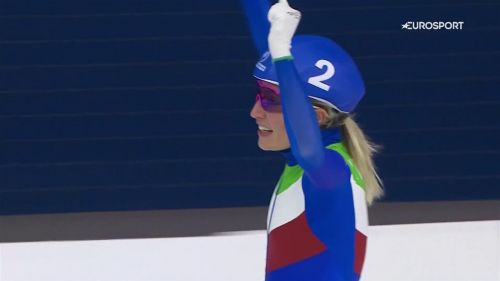 Fantastica francesca lollobrigida, vince la mass start a calgary - speed skating