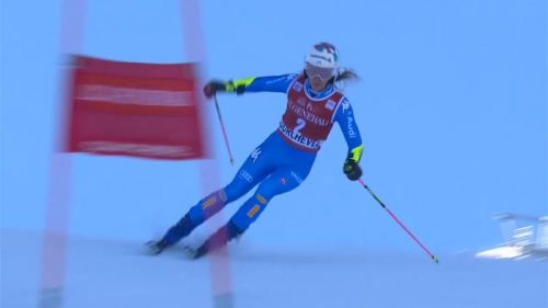 Marta bassino terza nel 2° gigante di courchevel, rivivi la sua seconda manche - sci alpino, coppa del mondo