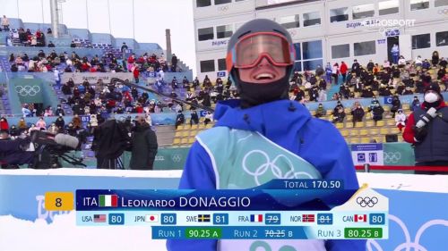 Olimpiadi invernali - leonardo donaggio dà spettacolo nel freestyle big air: è in finale!