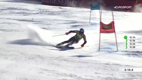 Henrik kristoffersen impeccabile, rimonta e vittoria in gigante