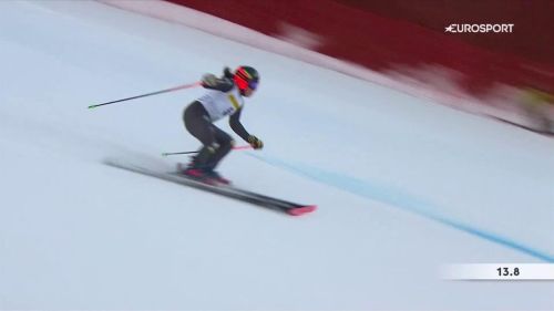 Federica brignone ruggisce, 2ª dopo la prima manche del gigante-bis di kranjska gora: rivedila