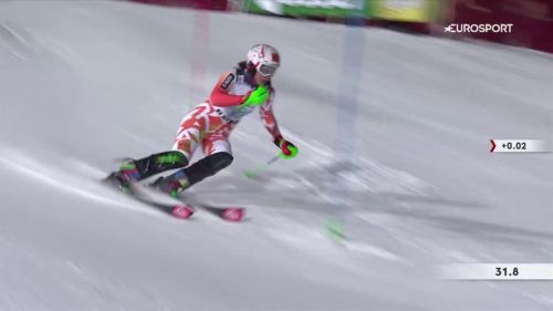 Petra vlhova precede shiffrin nella prima manche dello slalom notturno di flachau