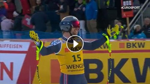 Kilde batte odermatt nel superg di wengen, rivedi la gara!