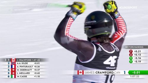 Crawford, che gara! un centesimo e l'oro mondiale in superg è suo: riguardalo