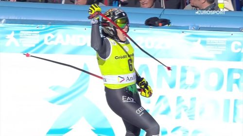 Altro giro, altro podio per brignone! seconda nel super g finale a soldeu