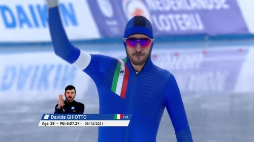 Davide ghiotto ancora secondo in coppa del mondo nei 5000 m