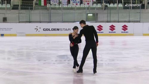 Ghilardi-ambrosini finalmente campioni nelle coppie d'artistico: tabù sfatato agli italiani, rivivi il libero