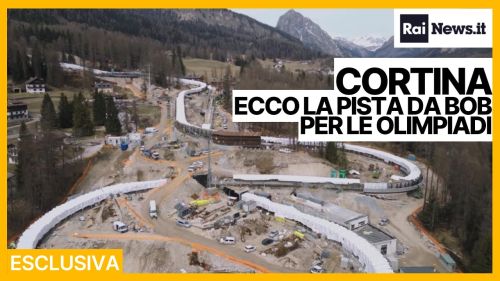 Cortina, ecco in anteprima la pista da bob per le olimpiadi