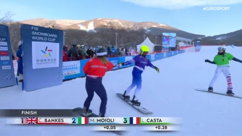 Michela Moioli torna sul podio in Coppa del Mondo: lazzurra seconda a Beidahu a soli 5 centesimi da Charlotte Bankes