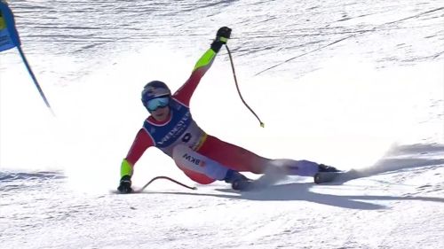 Capolavoro di marco odermatt, lo svizzero domina il super g, il video da saalbach