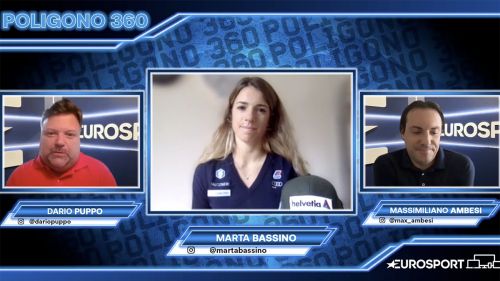 Bassino a eurosport: pettorale rosso, che emozione!